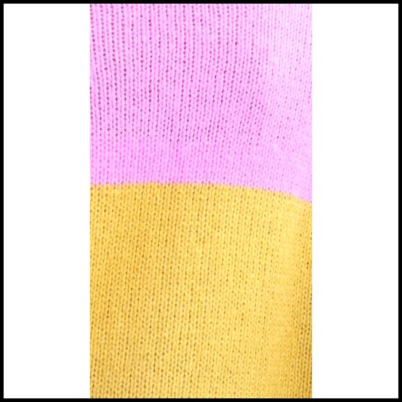 Oversized Chunky Knit Cardigan, Open Front, Long Sleeve, Loose Fit Sweater - Picture 7 of 7